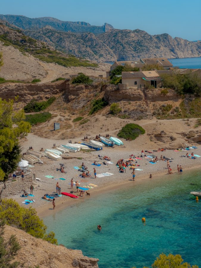 Calanque beach, full daylight — edited with Neutra