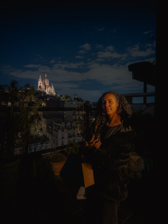 Night portrait, available light only — edited with Neutra
