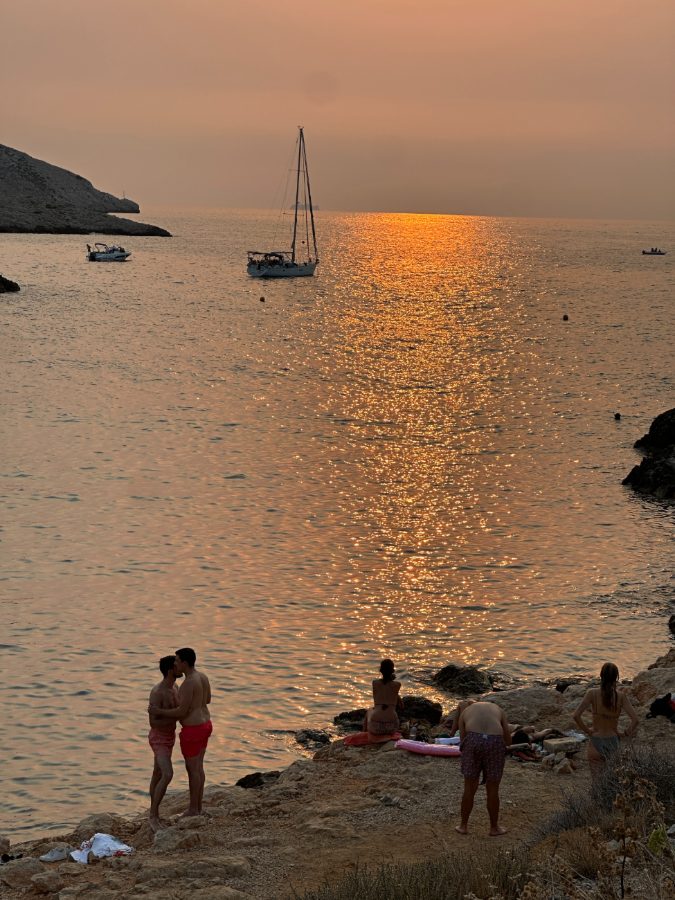Golden hour, straight into the sun — untouched RAW